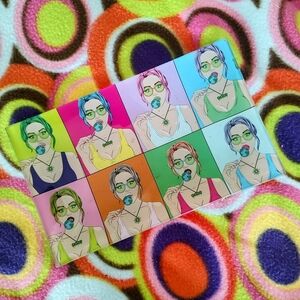 OOZE Pop Art Glass Tray  Home Decor
